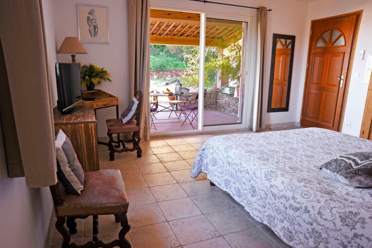Bed&breakfast La Maison De Nathalie Les Mayons Exterior foto